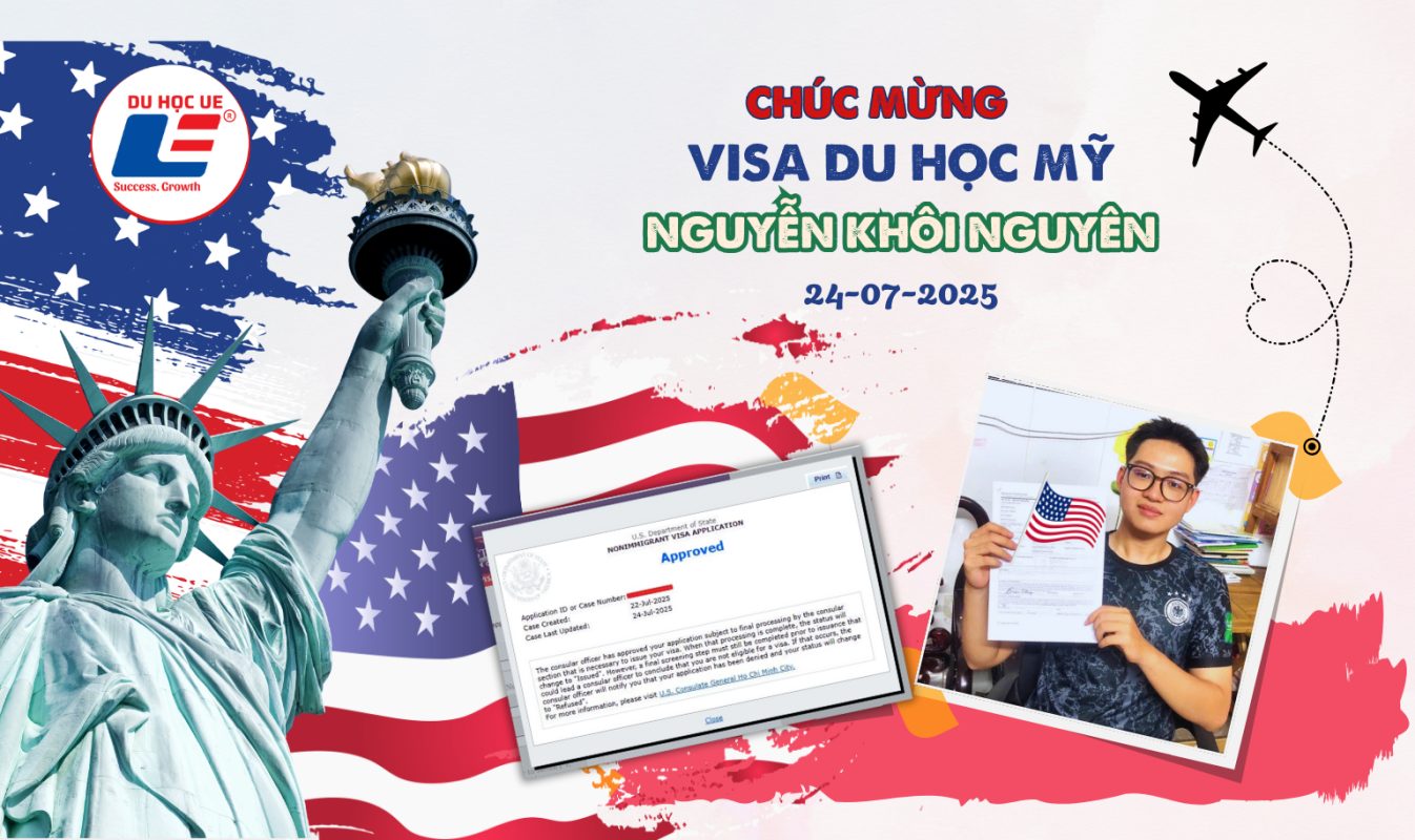 🎉Chúc mừng Nguyễn Khôi Nguyên đậu Visa Mỹ ngày 24/07/2025